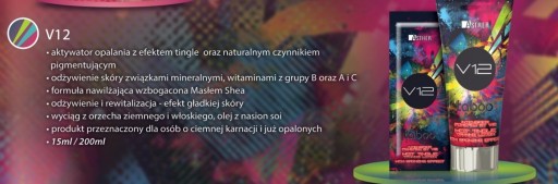 V12 kozmetické solárium 15ml+4,70 PLN ZADARMO