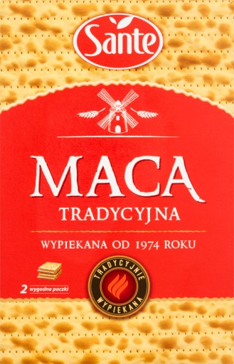Sante tradičný pšeničný matzo 180g