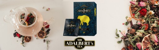 SIR ADALBERT'S EARL GREY čaj 25 vrecúšok