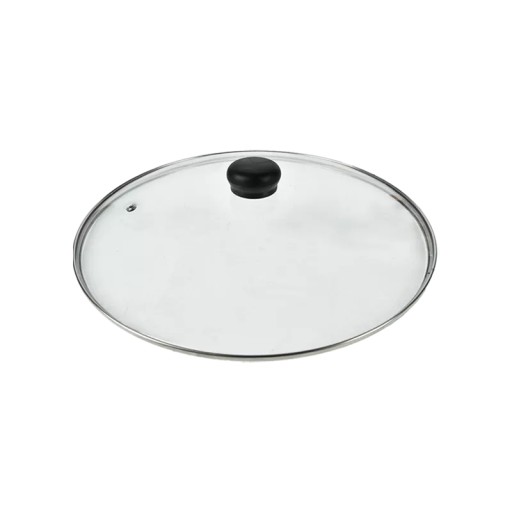 SKLENENÝ KRYT S RÚČKOU 18CM 1KS