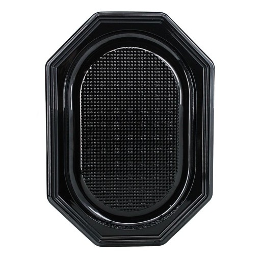 TANIER PLASTOVÝ PODANÍK ČIERNA MALÝ 21x29x1,5cm ČERVENÝ PLAST