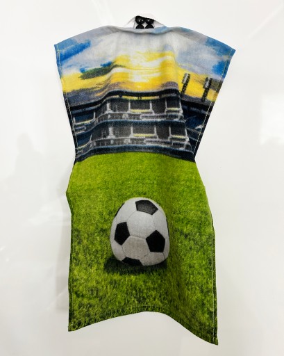 Uterák na futbalové ihrisko pre deti 30x50, savá bavlna