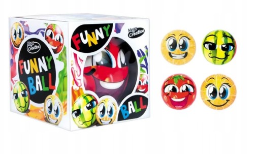 FUNNY CRAZY FUNNY BALL 10CM MEGA CREATIVE