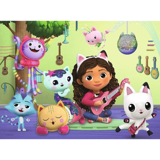 PUZZLE 30 GABI'S MAČIČKA GABI A JEJ ROZTOMNÝ DOMČEK