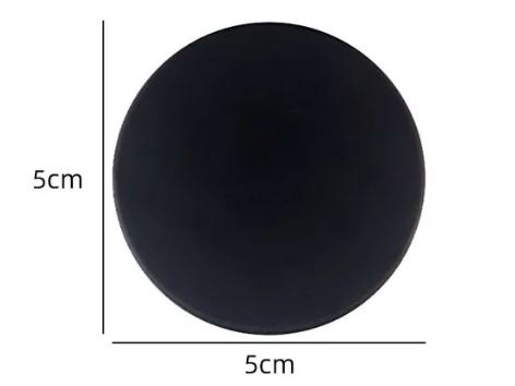 KĽÚČKA DVERÍ, SAMOLEPIACA, NA STENY, ČIERNA ZARÁŽKA, 50mm, 1 ks.
