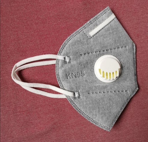 Ochranná maska s ventilom KN95 FFP2 CE