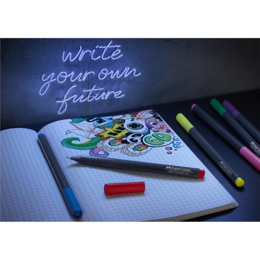 Grip Finepen Faber-Castell jemné linky - 5 farieb