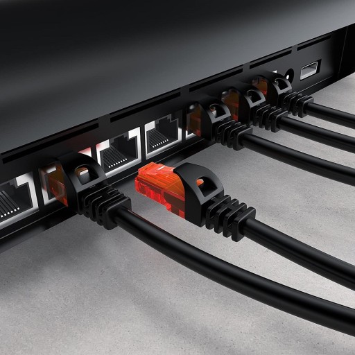 SIEŤOVÝ KÁBEL PRE INTERNET LAN ETHERNETOVÝ PATCHCORD TWISTED PAIR RJ45 UTP CAT6 3M
