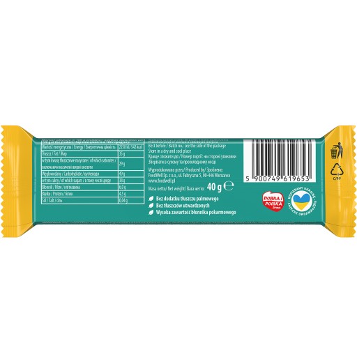 BAKALLAND BA! Kokosová tyčinka v čokoláde 40 g