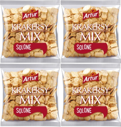 DR GERARD Crackers Mix Artur 90 g x 4