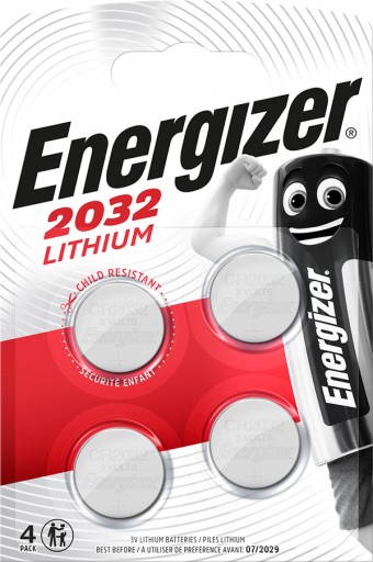 ENERGIZER 3V CR 2032 lítiová batéria