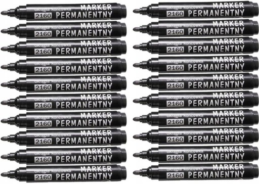 PERMANENTNÝ ZNAČOVAČ PENTEL okrúhly ČIERNA