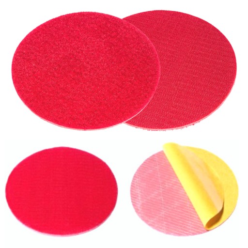 VYMENITEĽNÝ KOTÚČ NA VELCRO 150 MM SAMOLEPIACI NA BRÚSNE KOTÚČE LEŠTIACI KOTÚČ