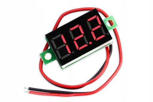 DIGITÁLNY VOLTMETER LED TESTOVACÍ METER DC 4,5-30V