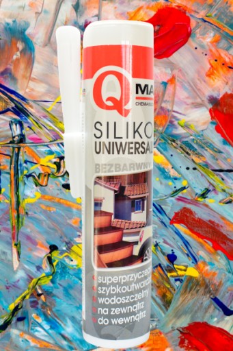 Qmar Univerzálny bezfarebný silikón 300ml