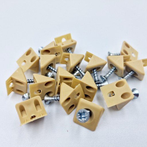 100x Stabilizátor zadnej steny so skrutkou 3,5x20mm