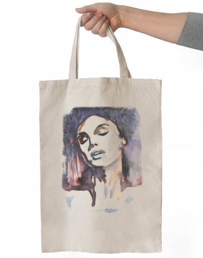 Bavlnená taška 38x42 ecru PORTRAIT 145g
