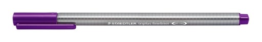 Triplus jemná linka, trojuholníková, 0,3 mm, fialová, S