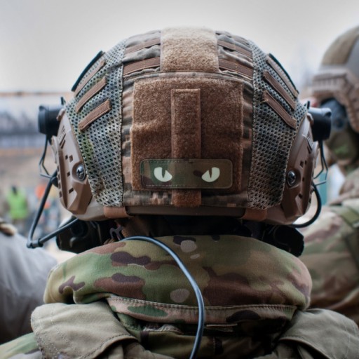 Fluorescenčná náplasť M-TAC MULTICAM CAT EYES