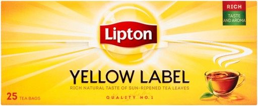 Lipton Yellow Label Purpose čaj 25 vrecúšok