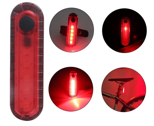 BIKE SVETLÁ USB dobíjacie LED osvetlenie pre BICYKLE