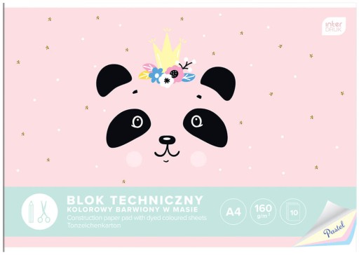 INTERDRUK pastel technický blok 10 listov