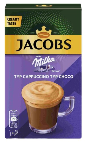 Jacobs Cappucino Choco Milka 15,8g x 8ks