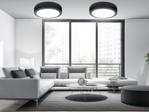 Prisadené stropné svietidlo 12W 4000K Neutrálny LED panel Plafon 900Lm