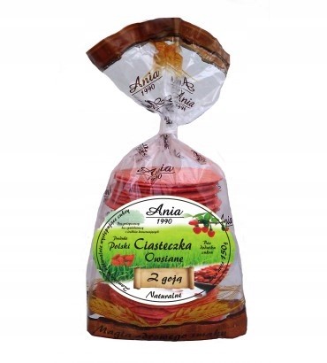 ANIA ovsené sušienky S GOJOU 150G