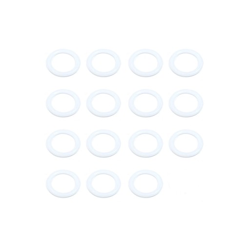 Plastové krúžky pre MACRAME SKC 19 mm / 15 kusov