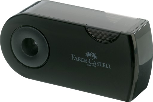 Dvojitá brúska FABER CASTELL Sleeve Trend, čierna