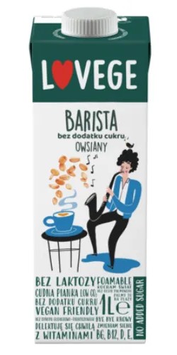 Lovege Barista Ovsené mlieko 1 L Sante