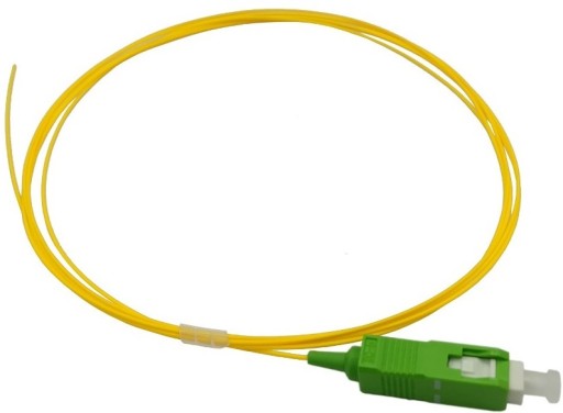 OPTICKÝ VLÁKNOVÝ PIGTAIL OS2 9/125 SM SC/APC 1m