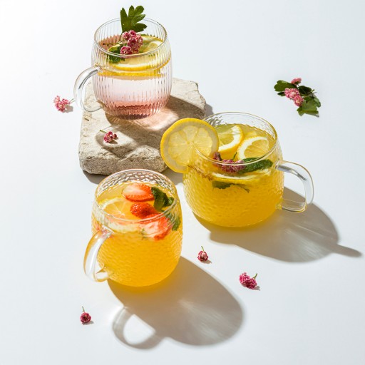 Florina Savia sklenený hrnček 500 ml, 2 kusy