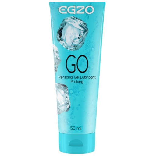 EGZO GO Intímny gél s chladivým hydratačným lubrikantom na zlepšenie pocitov 50 ml