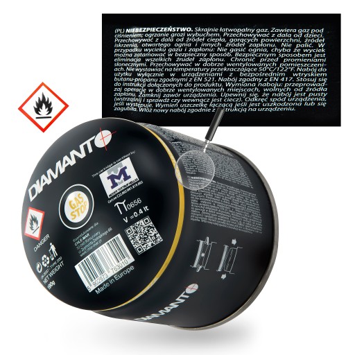 PLYNOVÁ NÁPLŇ Vložka do sporáka Horák Gril Plynové náplne 190G