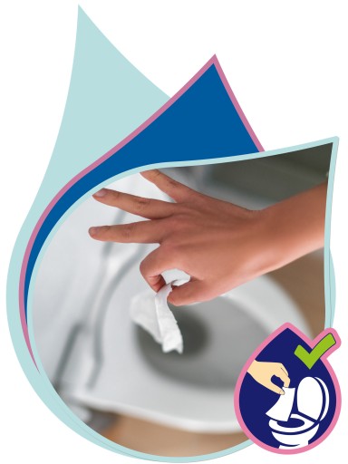 Zamatový vlhčený toaletný papier INTIMA 1 ks