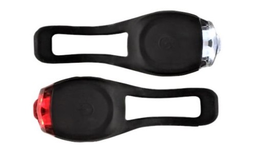 SET LED OSVETLENIA PRE BICYKEL PREDNÉ A ZADNÉ