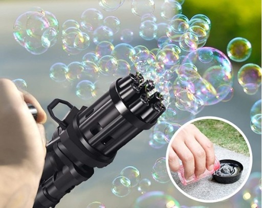 Guľomet na mydlovú bublinu + kvapalina
