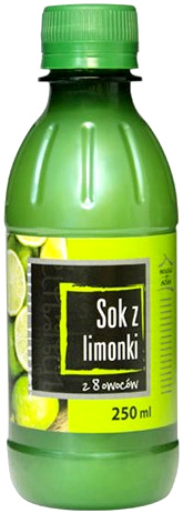 Limetová šťava 99,96% Limetka 250ml House Of Asia