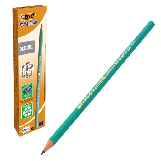 TRADIČNÁ ceruzka EVOLUTION BIC 650 HB 12 KS