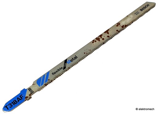 BOSCH dlhý pílový list na kov T318AF bimetal