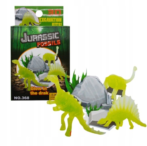 VÝKOPOVÝ DINOSAUR 3D SVIETIACE SÚPRAVA EXPLORER
