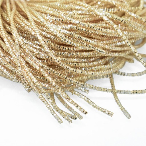 Vyšívacia taška Truncal 4 Grani, meď, svetlo zlatá, 1,5 mm, 360 cm/10 g