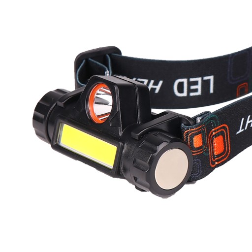 XPE COB LED HLAVOVÁ LAMPA MAGNETOVÁ USB HLAVOVÁ LAMPA