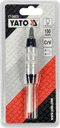 ADAPTÉR NA RÚČKU YATO 1/4'' 100mm ADAPTÉR UHLU