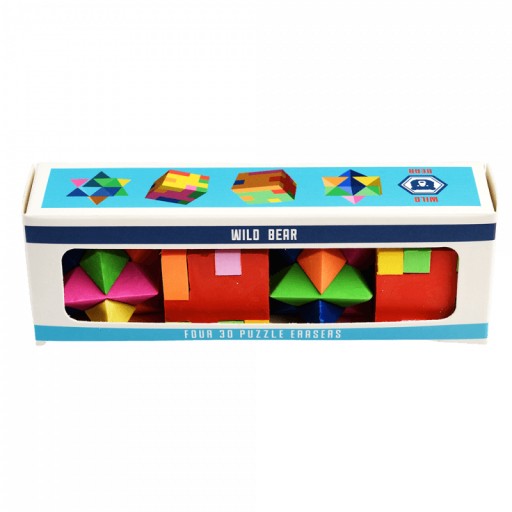 Gumy, 3D puzzle, 4 ks