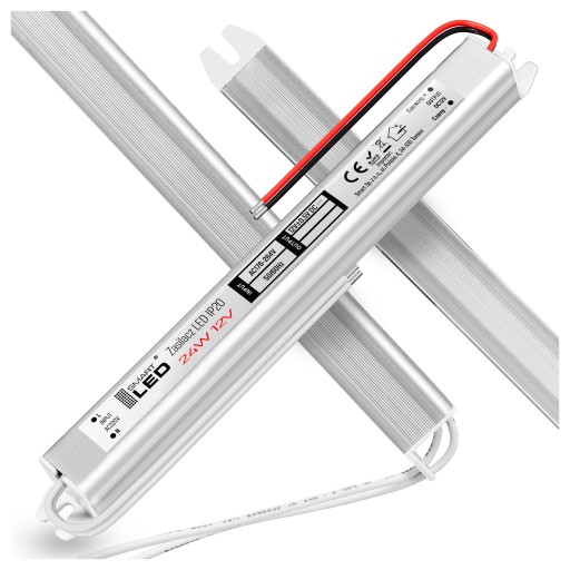 LED napájací zdroj 12V 24W 2A pre pásové svetlá Transformátor Ultra Slim Thin