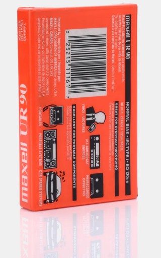 NOVÁ AUDIO KAZETA MAXELL NORMAL BIAS UR 90min