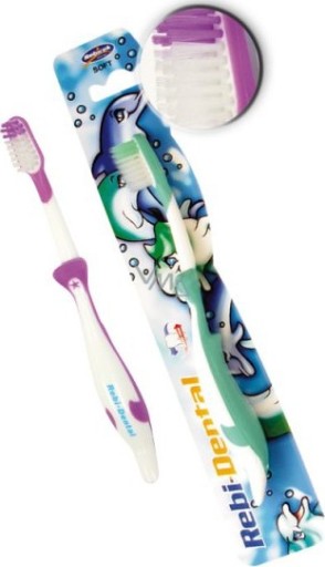 Mattes Rebi-dental mäkká zubná kefka pre deti